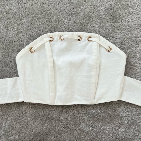 Sabo Skirt Sleeveless White Top - Picture 5 of 12